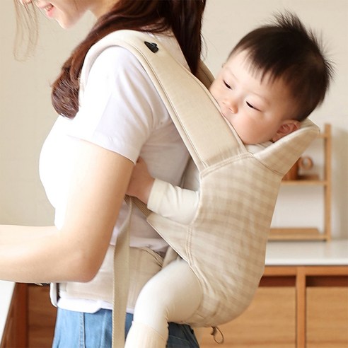 엄마와 아기 모두를 위한 프리미엄 아기띠, 디망디 ver2 일리아기띠