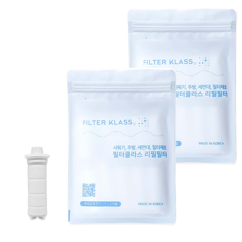 필터클래스 바디럽 주방 핸디형 호환 리필 필터 10p, 20개