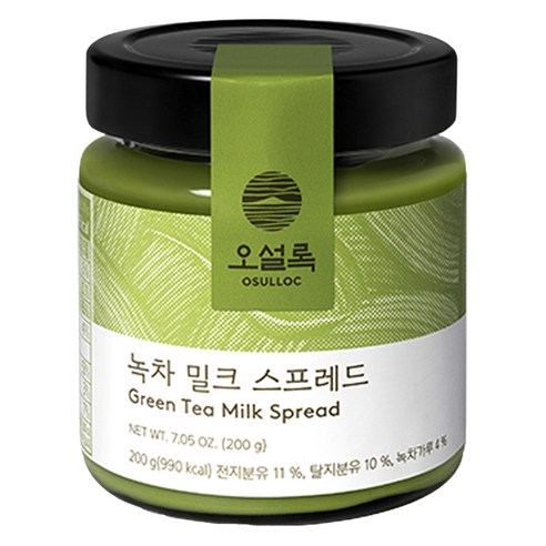 오설록 녹차 밀크 스프레드에 대하여 오설록녹차스프레드