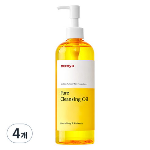 마녀공장 퓨어 클렌징 오일, 400ml, 4개