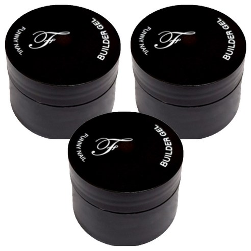 퍼니네일 빌더젤, 클리어, 3개, 30g