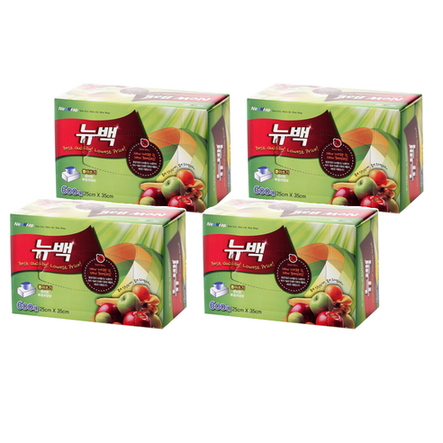 뉴랩 위생백, 중(M), 600개입, 4개