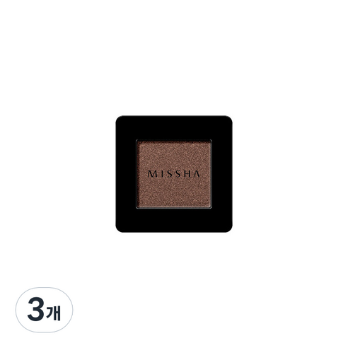 미샤 모던 아이섀도우 쉬머, 3개, SBR05 아몬드파이