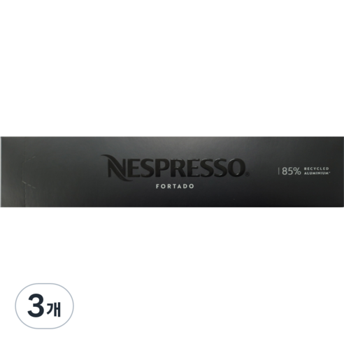 네스프레소 버츄오 포르타도 캡슐커피, 10g, 3개, 10개입