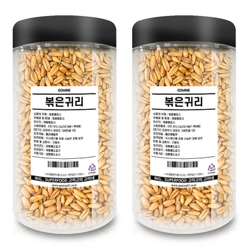 고미네 볶은 귀리, 250g, 2개