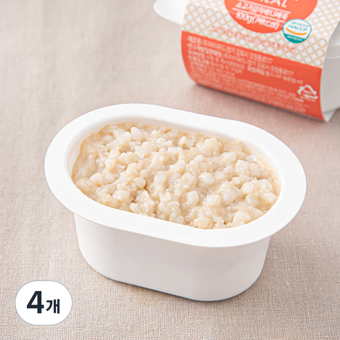 얌이밀 초중기 1.5단계 만6~7개월 이유식, 100g, 4개, 혼합맛(소고기/감자/배)