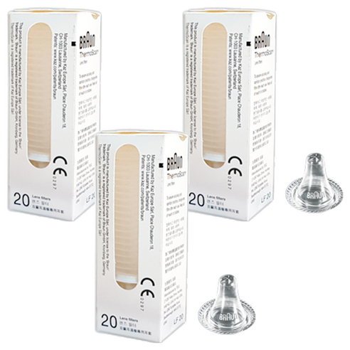 BRAUN 체온계 필터 LF200 20p, 30개
