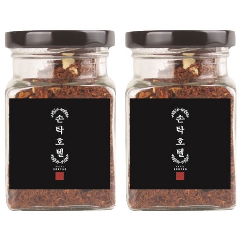 손탁호텔 루이보스오렌지차 보틀 리필, 50g, 1개입, 2개