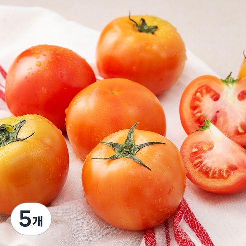 용산과일나라 완숙토마토, 1.2kg, 5개