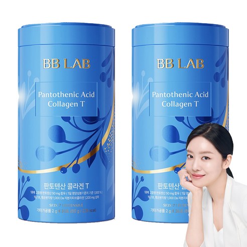 비비랩 판토텐산 콜라겐T, 30회분, 2개