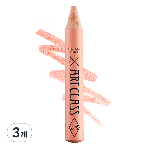 투쿨포스쿨 아트클래스 프로타주 펜슬 아이섀도우, 8호 센티드부케, 3개