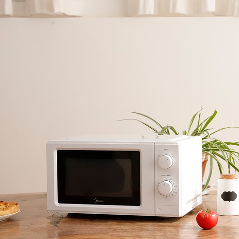 미디어 스마트웨이브 다이얼식 전자레인지 화이트 18L: 요리 시간 단축을 위한 혁신적인 주방 기기