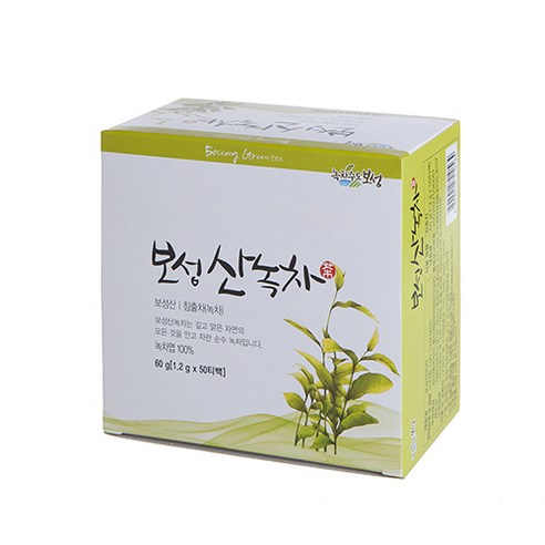 대한다업 보성 산 녹차 티백, 1.2g, 50개입, 4개