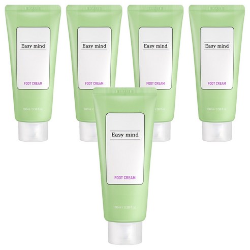 이지마인드 고운발 우레아 콜라겐 풋크림 100ml, 5개, 1개입