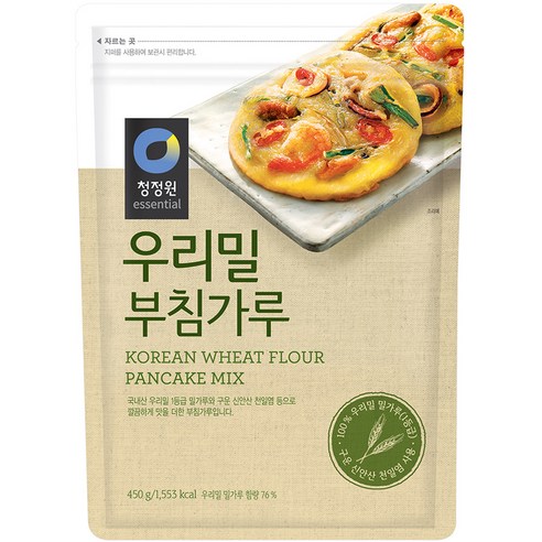 [청정원]우리밀 부침가루, 450g, 1개