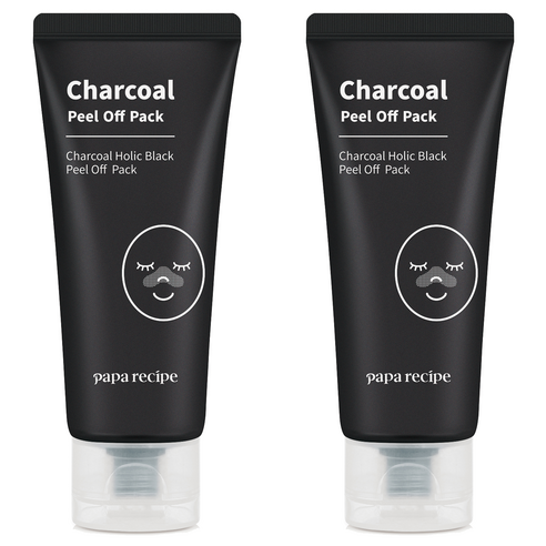 파파레서피 숯범벅 블랙 필 오프 팩 50ml, 1개입, 2개