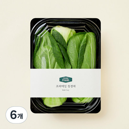 프리미엄 청경채, 230g, 6개
