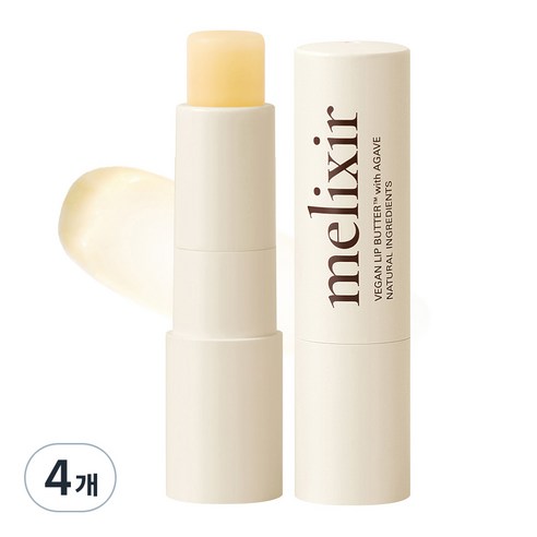 멜릭서 비건 립 버터, 01. 아가베, 3.9g, 4개