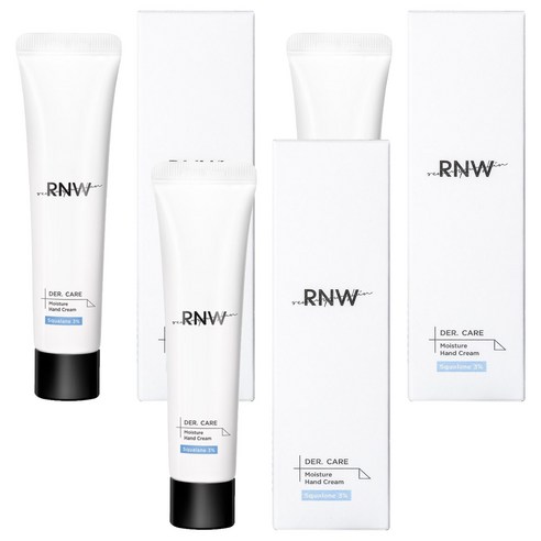 알엔더블유 더 케어 모이스처 핸드크림, 35ml, 3개