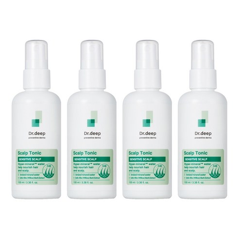 닥터딥 두피토닉, 100ml, 4개