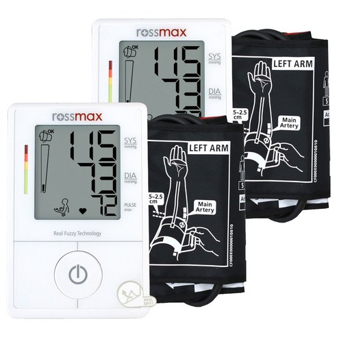 GC녹십자MS 로즈맥스 자동전자 혈압계 X1, 2개