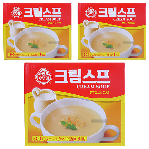 오뚜기 크림스프, 300g, 24개