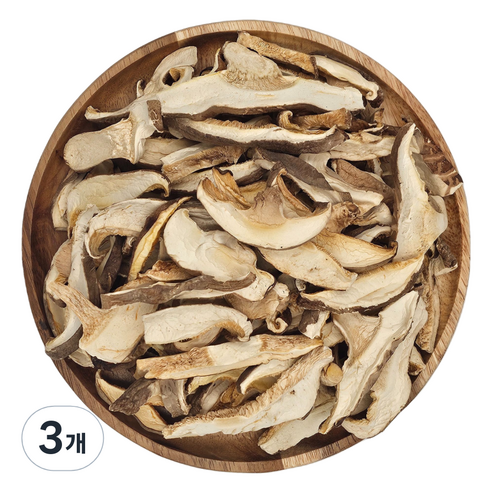 표고버섯 슬라이스, 300g, 3개