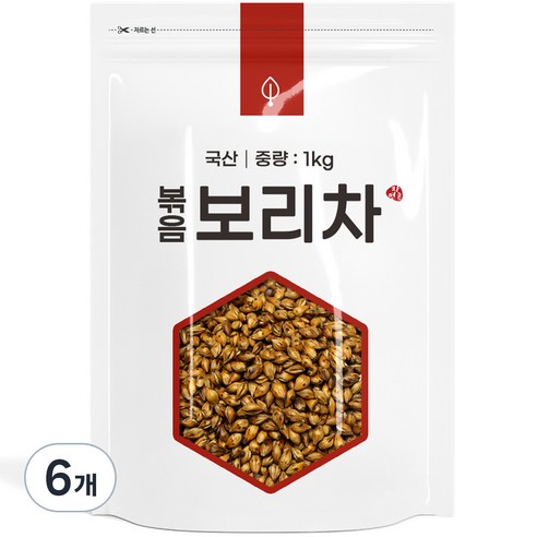 자연초 볶음 보리차, 1000g, 1개입, 6개