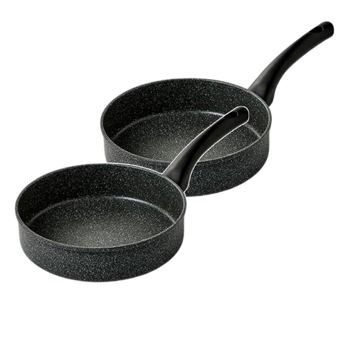 모던하우스 인덕션 국산 레인포레스트 블랙 스톤코팅 깊은팬, 2개, 24cm