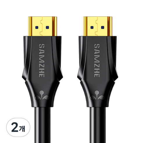 삼지 8K HDMI V2.1 케이블, 2개, 1m