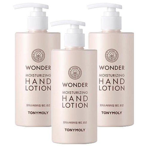 토니모리 원더 모이스처라이징 핸드로션, 300ml, 3개