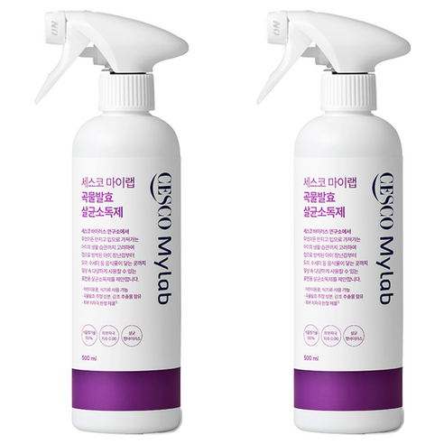 세스코마이랩 곡물발효 살균소독제, 500ml, 2개