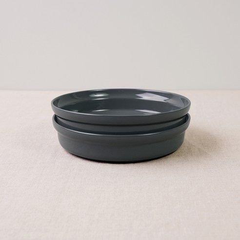보울보울 국산 노르딕볼볼 파스타볼 22cm, 차콜그레이, 2개