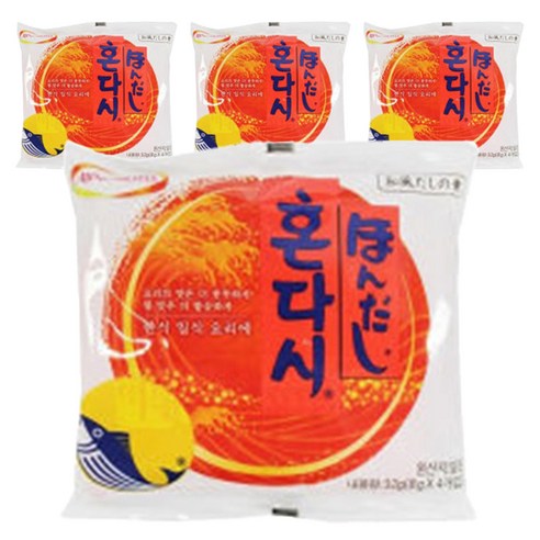 혼다시 조미료, 32g, 4개