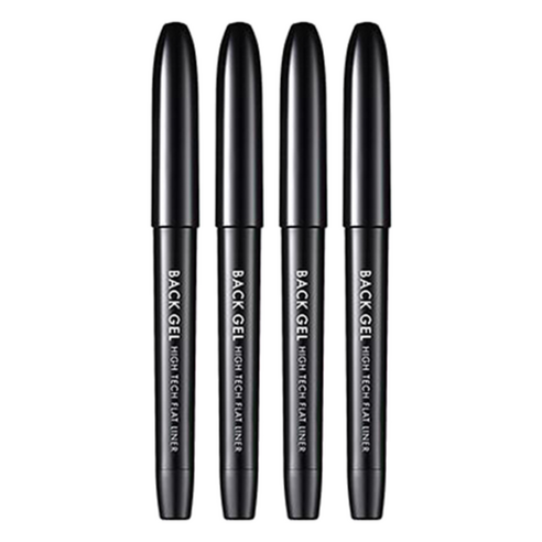 토니모리 백젤 하이테크 플랫 라이너 1.2g, 01젤블랙, 4개
