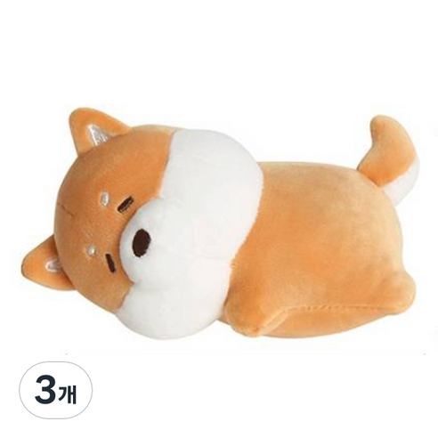 모찌타운 귀요미 핫팩인형 귀요미 시바 8cm, 3개
