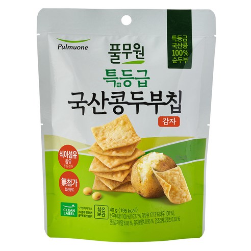 풀무원 특등급 콩 두부칩 감자