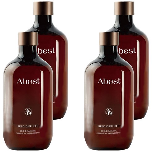 아베스트 대용량 디퓨저 리필액, 오스만투스, 500ml, 4개