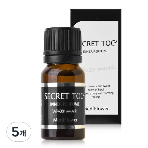 메디플라워 시크릿 톡 이너퍼퓸, 10ml, 5개