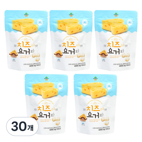 산마을 치즈야 요거봐, 18g, 30개