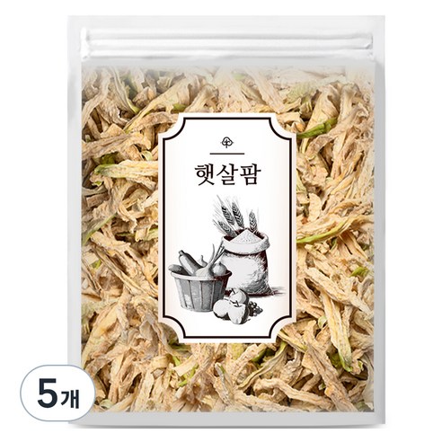 햇살팜 제주도 무말랭이, 300g, 5개