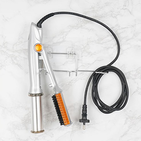 편리한 욕실 수납을 위한 생활공식 스텐 접착 드라이기 거치대