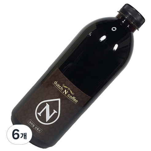 더치엔커피 브라질 더치커피 1000ml, 1L, 1개입, 6개