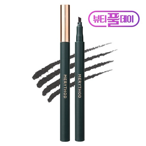 메리쏘드 릴타투 아이브로우 펜 0.9g, 03 그레이블랙, 1개