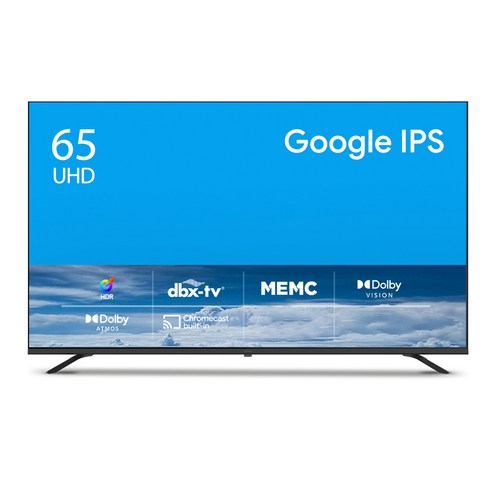 더함 4K UHD LED IPS 구글 OS SMART HOME60 24K1 TV, 165cm(65인치), NA652UHD, 벽걸이형, 방문설치
