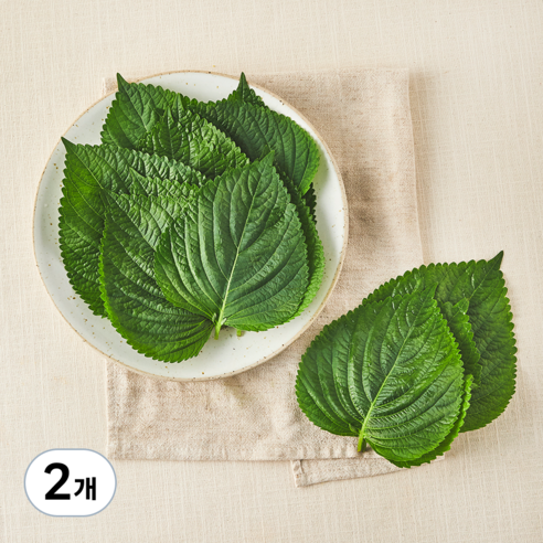 친환경 밀양 깻잎, 30g, 2팩