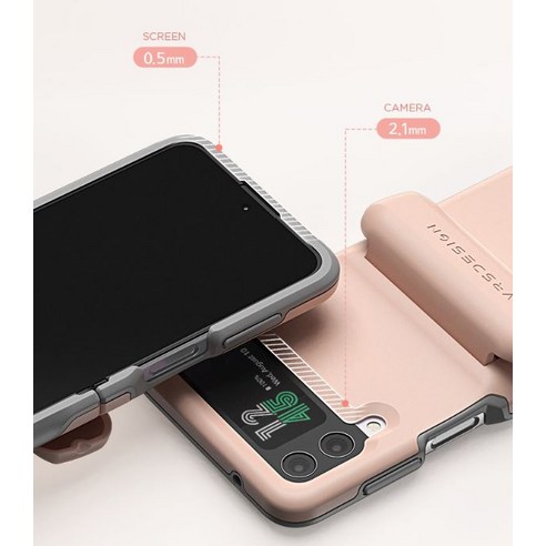 베루스 갤럭시 Z 플립4 자동 힌지 보호 카드 케이스: 스타일과 기능의 완벽한 조화