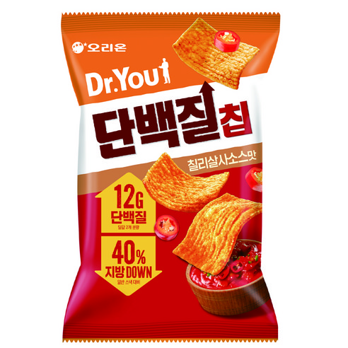 닥터유 단백질칩 칠리살사맛, 60g, 1개