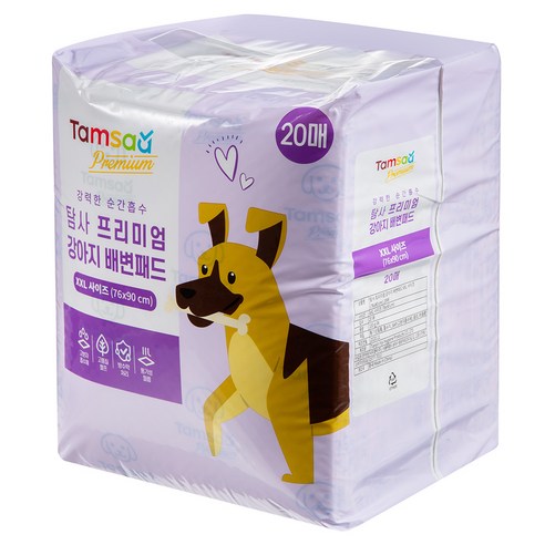 궁극적인 편안함과 흡수력을 갖춘 애완동물 배변패드