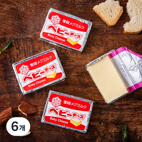 유키지루시 미니 치즈 4개입, 46g, 6개
